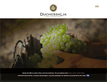 Tablet Screenshot of duchessalia.it